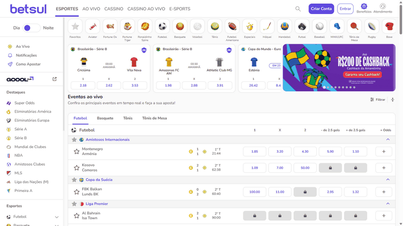 Depoimento do Cassino Online Betsul e Benefício de Fichas Grátis